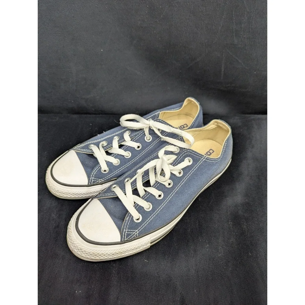 Converse Chuck Taylor All Star Ox Low Navy Blue Canvas Shoes M9697 Size 7M 9W